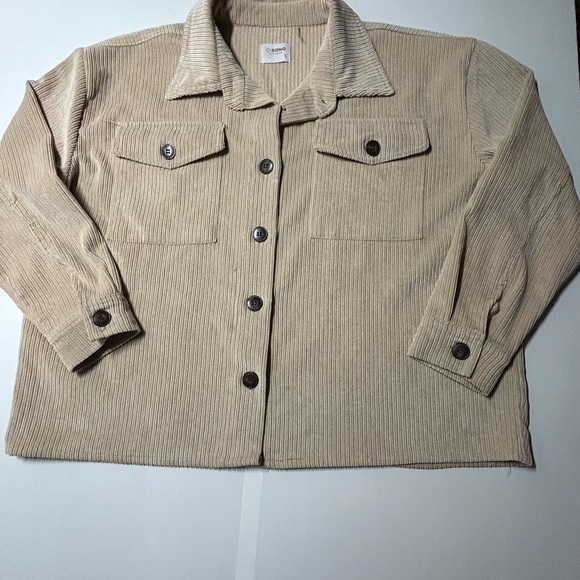 CI-Sono outerwear women’s size small corduroy‎ crop jacket - Picture 10 of 14